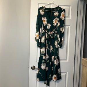 Floral midi dress